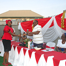 LAPO Scholarship presentation to beneficiaries